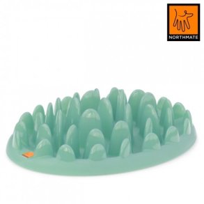 Hundeskl Green slow-eating lysegrn