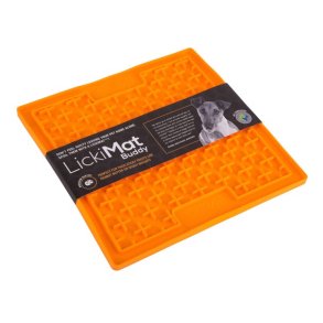 Lickmat orange 20 cm