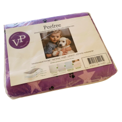 Peefree underlag 120 x 150 cm lilla