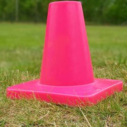 Kegle kraftig kvalitet 15 cm pink