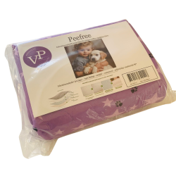 Peefree underlag 150 x 180 cm lilla