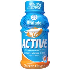 Oralade Active kylling til hund 250 ml