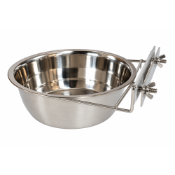 Hundesk�l med kraftig sk�lholder i rustfrit st�l 1 L