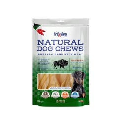 Natural Dog Chews B�ffel�rer m. k�d