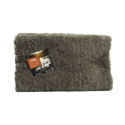 Vetbed  brunmeleret - 100 x 150 uden gummibagside