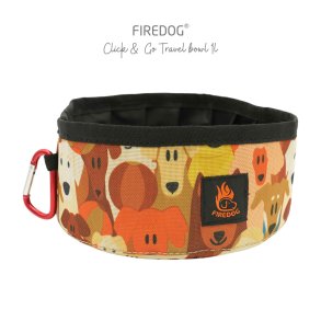 Firedog Orange Doggies vandsk�l Click & Go 1 L.