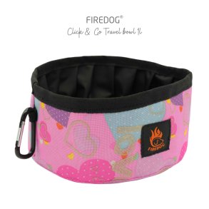 Firedog Pastel Hjerter vandsk�l Click & Go 1 L.