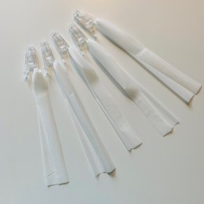 Markeringsbnd med klemme 5 stk. hvid