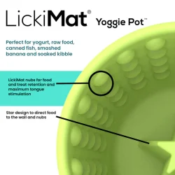 Lickimat Yoggie Pot Pink
