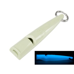 Acme Glow in the dark hundefljte uden kugle + gratis snor