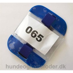 Armbind  til nummerskilt Bl med refleks
