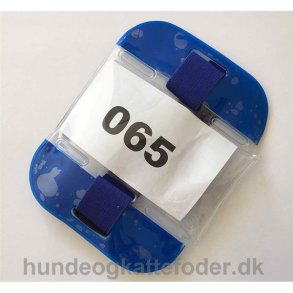 Armbind  til nummerskilt Bl med refleks