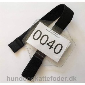 Armbind  til nummerskilt med velcrobnd
