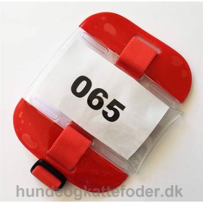 Armbind  til nummerskilt Rd med refleks