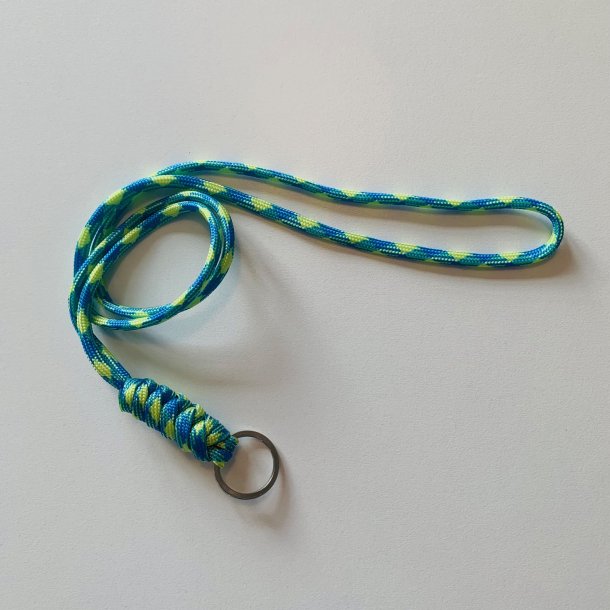 Fl�jtesnor bl�/gul flet med n�glering