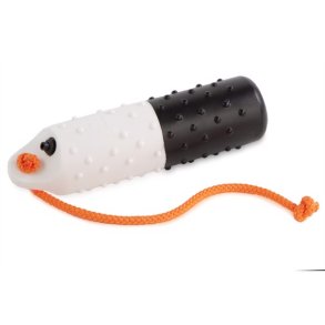 Dokken's plastik dummy jumbo sort/hvid markering