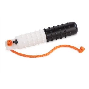 Dokken's plastik dummy small sort/hvid markering