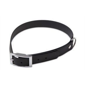 Biothane Halsbnd sort