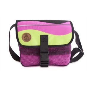 Firedog Dummytaske til brn pink/neongrn bestillingsvare