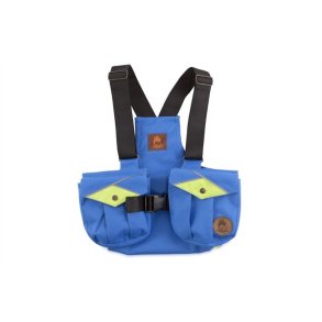 Firedog Dummyvest til brn str. 122-228 bl/neongrn bestillingsvare