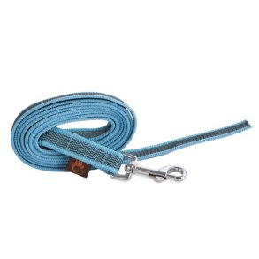 Firedog line med gummigreb uden hndtag 2 m - lysebl