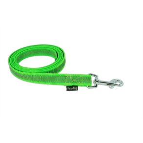 Firedog line med gummigreb uden hndtag 2 m - neon grn