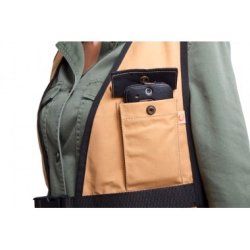 Firedog dummyvest Hunter brun med logo Bestillingsvare