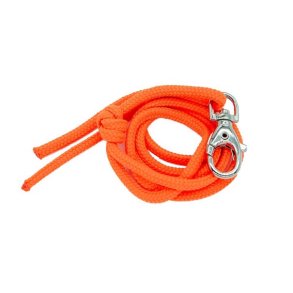 Fljtesnor orange med karabin