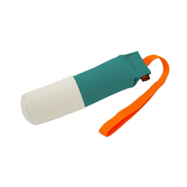 Firedog Soft dummy gr�n/hvid med lang kastestrop large