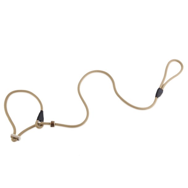 Firedog Retrieverline med dobbelt stop 8 mm - Beige 130