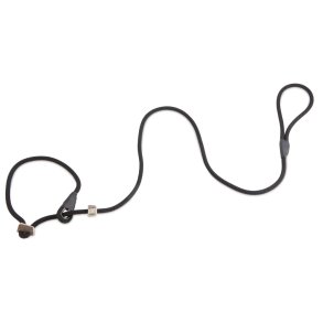 Firedog Retrieverline med dobbelt stop 8 mm - sort 130