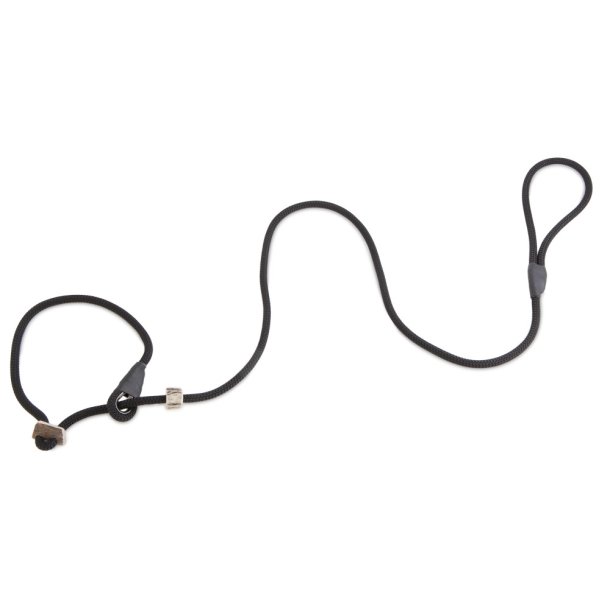 Firedog Retrieverline med dobbelt stop 8 mm - sort 130
