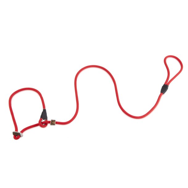 Firedog Retrieverline med dobbelt stop 8 mm - R�d 130