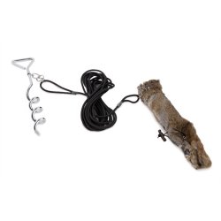 Firedog Running Rabbit med skind