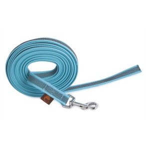 Firedog sporline med gummigreb 10 m - aqua bl