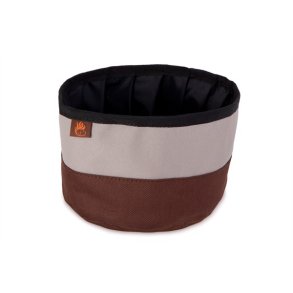 Firedog Transportabel vandskl brun/beige