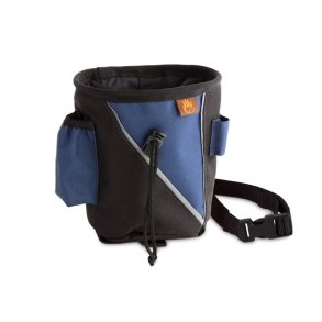 Taske til godbidder Firedog sort/bl small