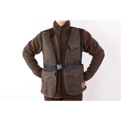 Firedog dummyvest Hunter oilskin brun