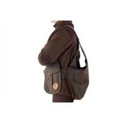 Firedog dummyvest Hunter oilskin brun