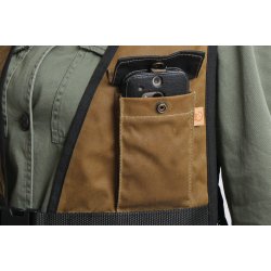 Firedog dummyvest Hunter oilskin Lys Khaki AIR Large