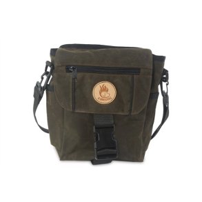 Firedog dummytaske oilskin deluxe Mini  brun