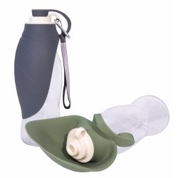 Drikkeflaske med silikone sk�l 580 ml