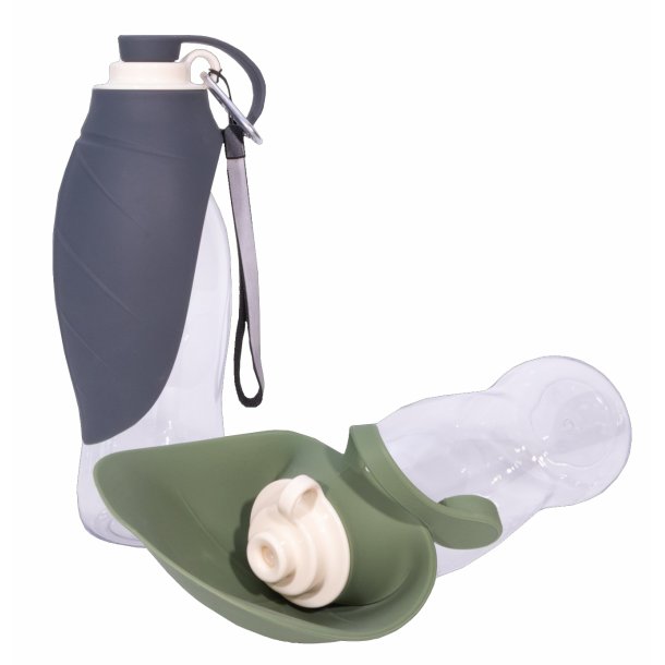Drikkeflaske med silikone sk�l 580 ml