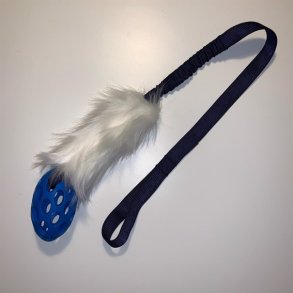 Bungee med pels og bold 95 cm