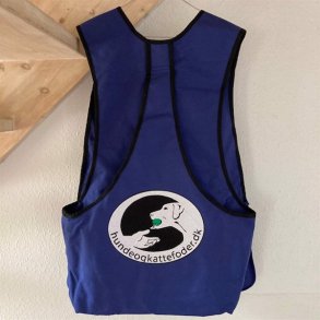 Firedog dummyvest Hunter Navy bl med logo Bestillingsvare