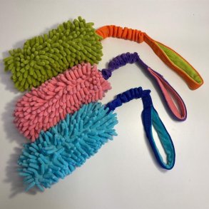 Bungee med Microfiber Chenille og hndtag