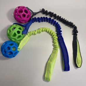 Bungee Tugger med bold og hndtag