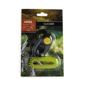 Klikker med spiral armbnd Sort