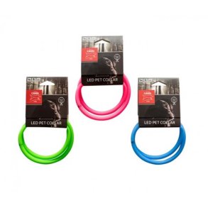 Flash led halsbnd med lys