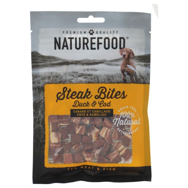 Naturefood Grillers Steak Bites And og Torsk